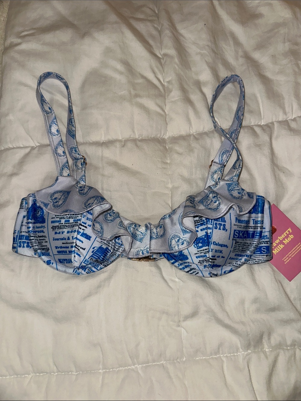 NWT Strawberry Milk Mob Miss Dolly Bikini set Small - Picture 4 of 8
